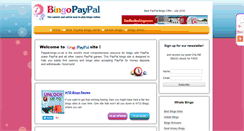 Desktop Screenshot of paypal-bingo.co.uk